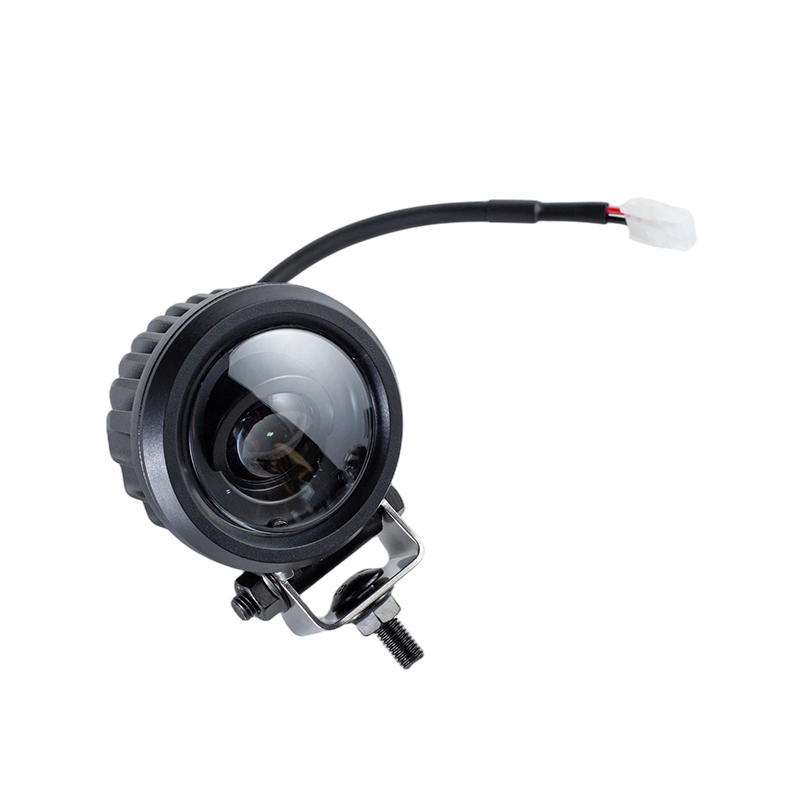 IP67 5W DC9-80V schuine ronde blauwe vlek vorkheftruck veiligheidswaarschuwingslampje