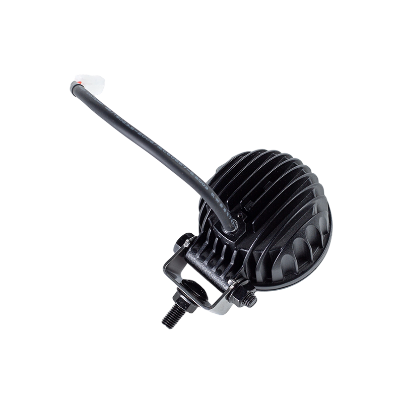 IP67 5W DC9-80V schuine ronde blauwe vlek vorkheftruck veiligheidswaarschuwingslampje