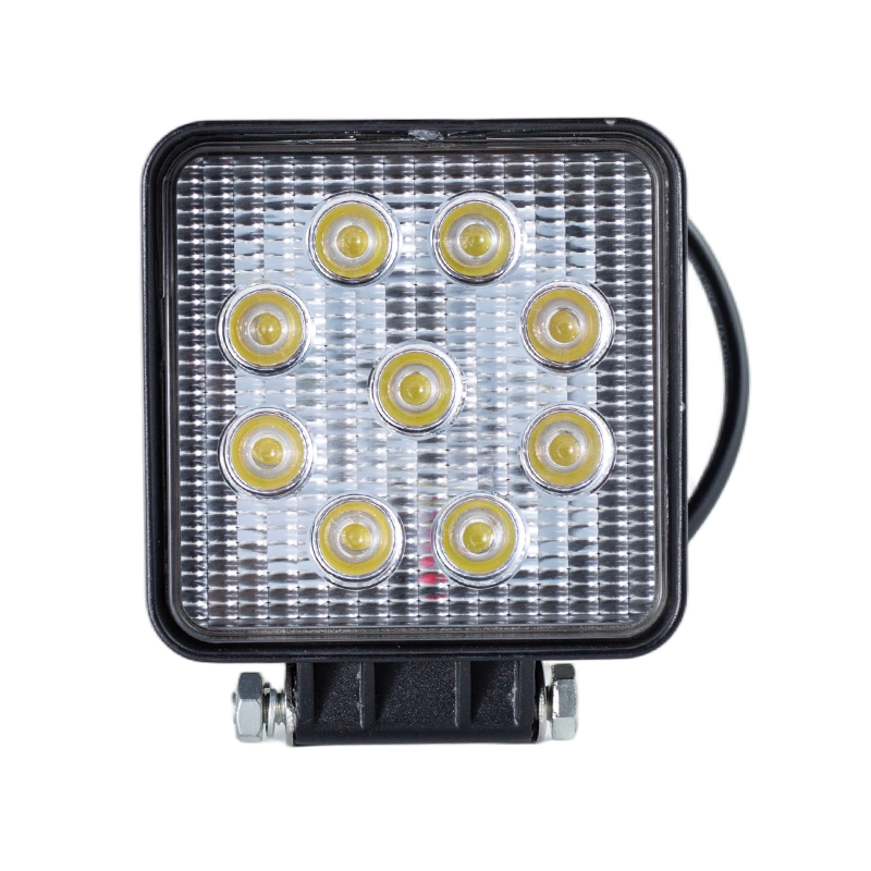 IP67 002 Robuuste vierkante werklamp met 9 LED's voor industriële voertuigen