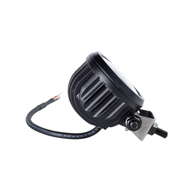 IP67 5W DC9-80V schuine ronde blauwe vlek vorkheftruck veiligheidswaarschuwingslampje