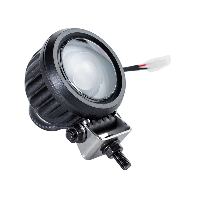IP67 5W DC9-80V schuine ronde blauwe vlek vorkheftruck veiligheidswaarschuwingslampje