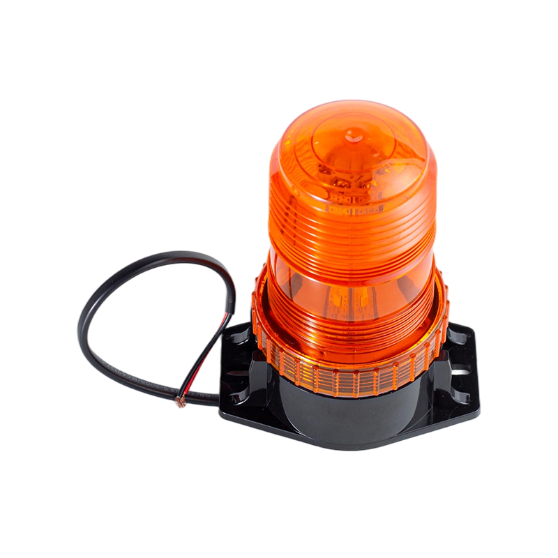 IP65 8W DC9-80V 360 ° Amber Strobe Beacon-waarschuwingslampje voor vorkheftrucks