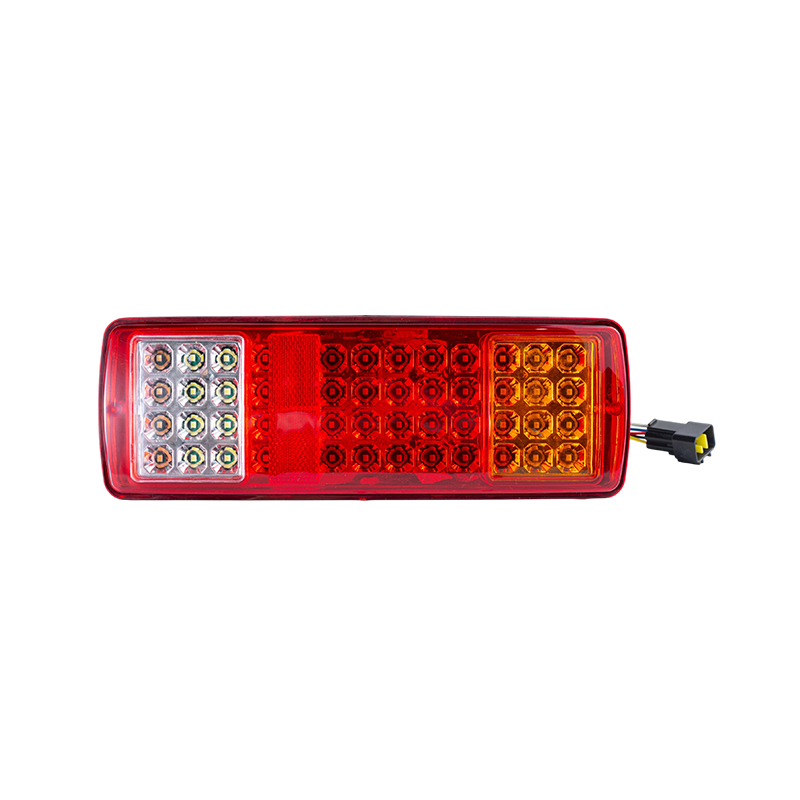 FLDJ-SSWD-002 IP55 6W DC12-24V 3-kleuren geïntegreerd LED-achterlicht (richtingaanwijzer + positielicht + achteruitrijlicht)