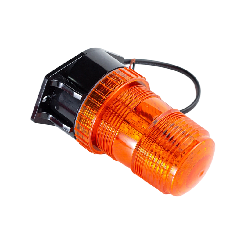 IP65 8W DC9-80V 360 ° Amber Strobe Beacon-waarschuwingslampje voor vorkheftrucks