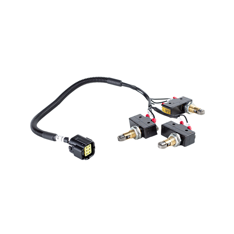 IP65 stofdicht, oliebestendig, breed temperatuurbestendig, vorkheftruck, hydraulische meerwegklepbediening, microschakelaar
