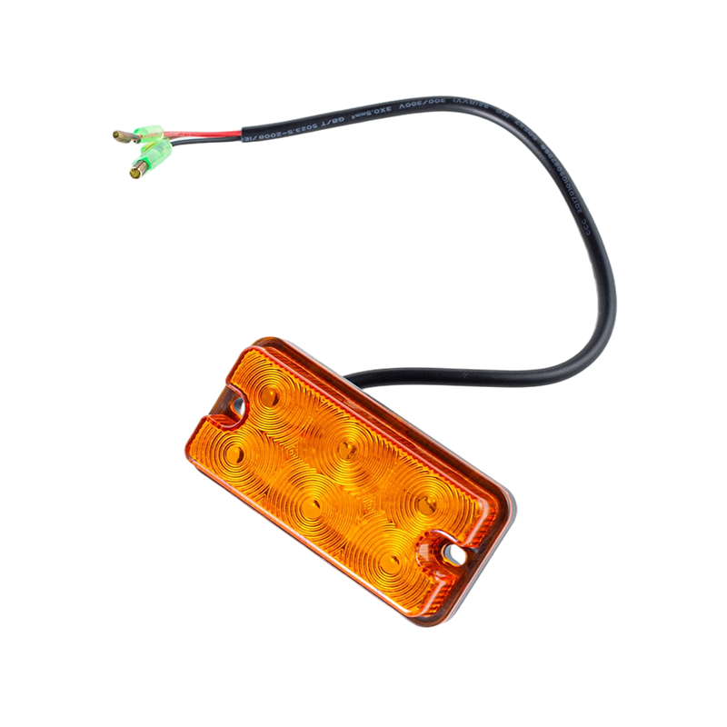Compact IP66 LED-indicatielampje voor positie en breedte voor diverse technische voertuigen