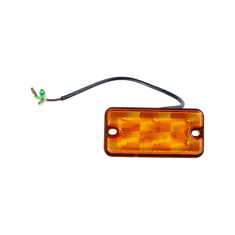 Compact IP66 LED-indicatielampje voor positie en breedte voor diverse technische voertuigen