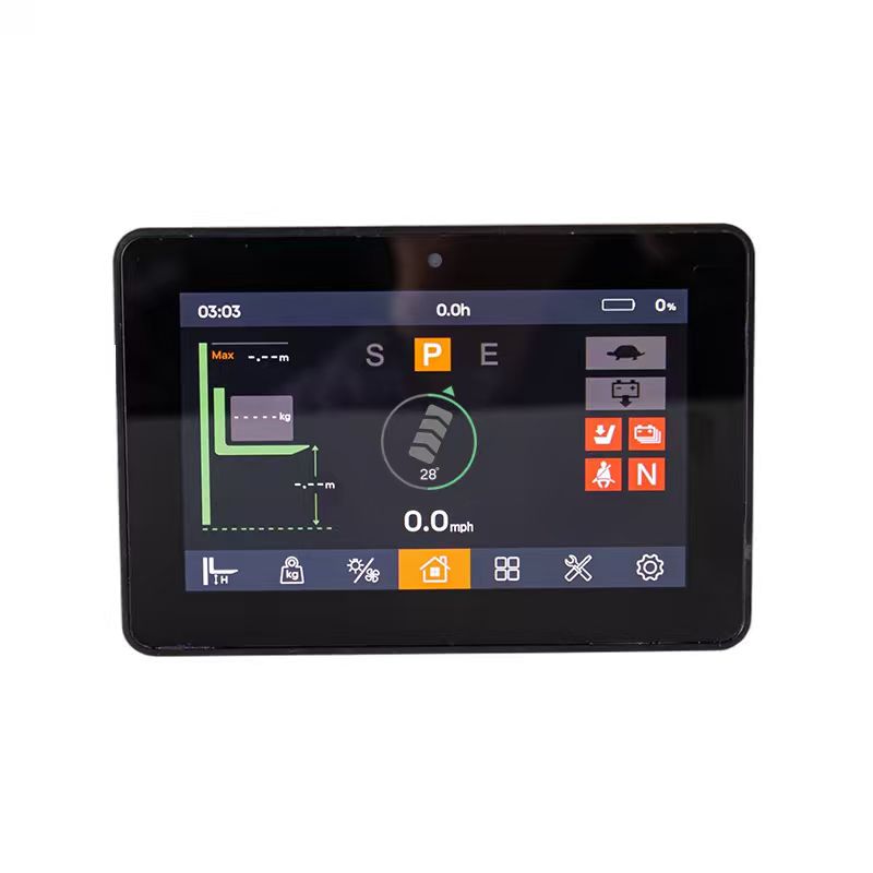 IP66 5-inch landschap CAN-bus Touch Dashboard / DC16V-DC120V breedspanning FLYB-1005-1