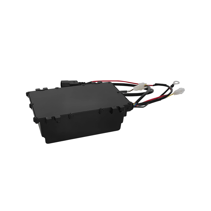 Ingebouwde batterijlader van 360 W voor heftrucks en industriële voertuigen