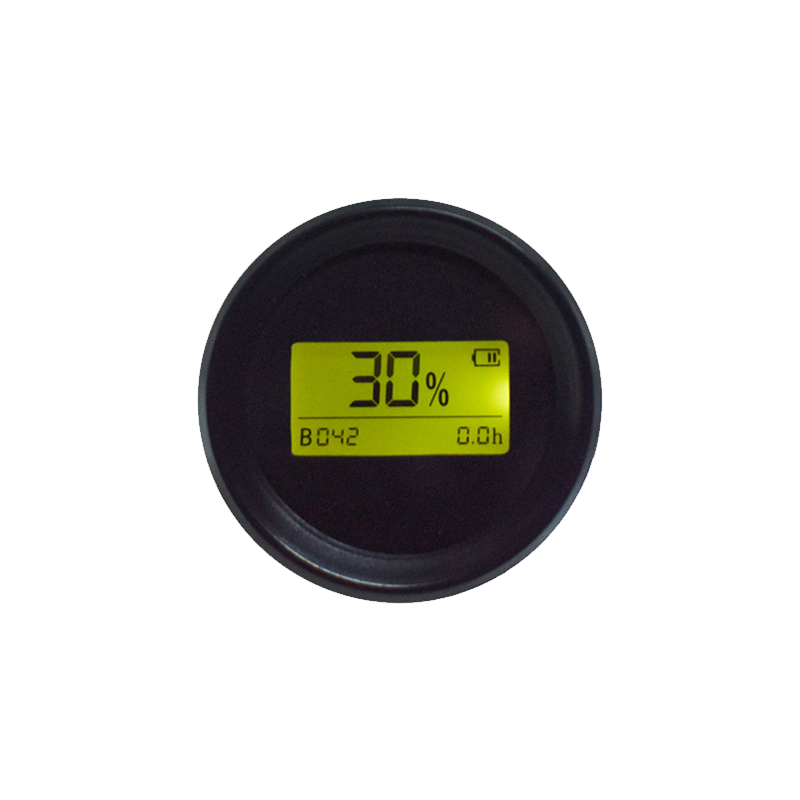 Rond geïntegreerd CAN-Bus elektrisch magazijninstrument met batterij-indicator en urenteller